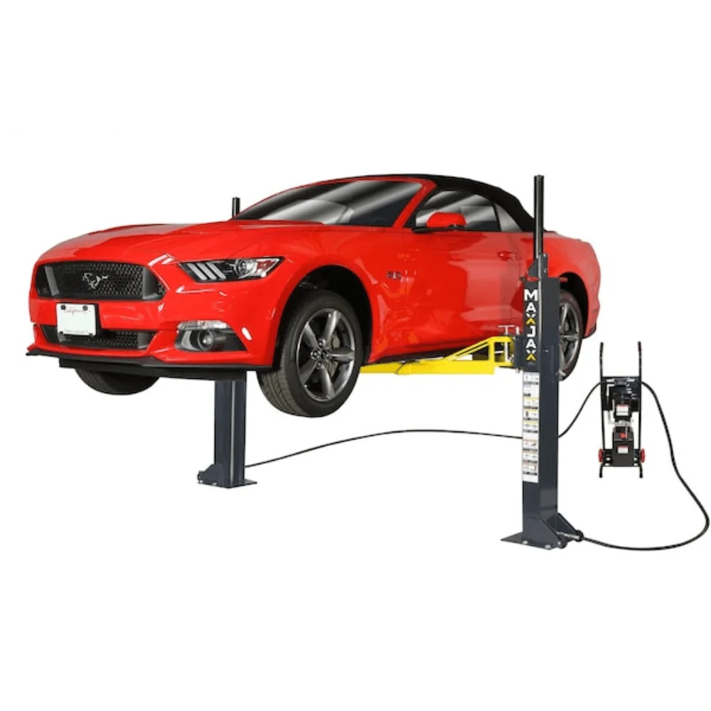 110v Portable Two Post Garage Lift Main