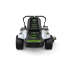 EGO electric zero-turn riding mower front view
