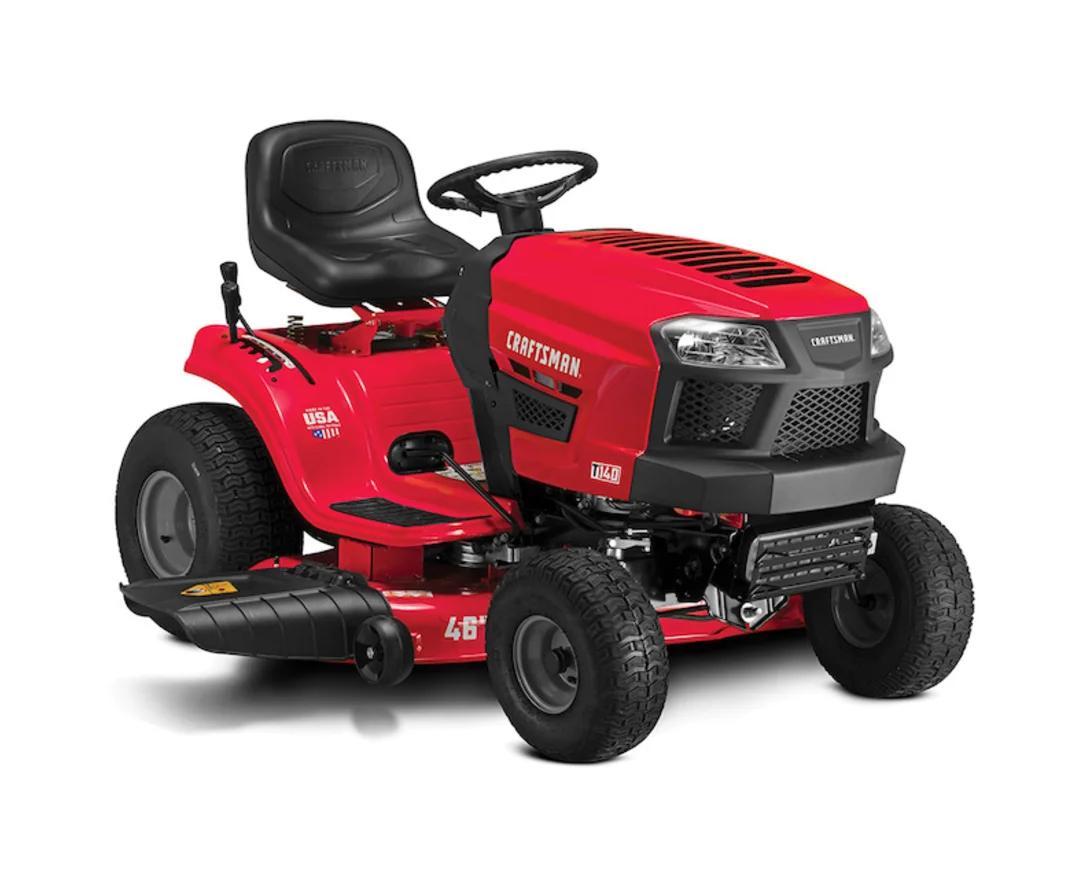 Craftsman T140 46 18 5hp Riding Mower 540cc Briggs And Stratton Engine Open Box Main