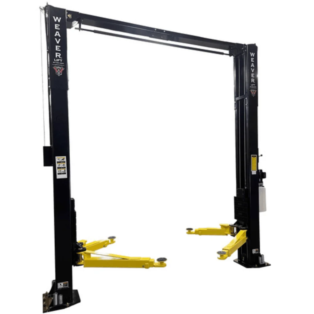 Weaver W 10khd Overhead 2 Post Car Lift 10000 Lb Capacity Main
